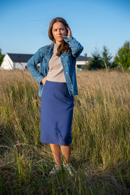 Spódnica Entropia Azul