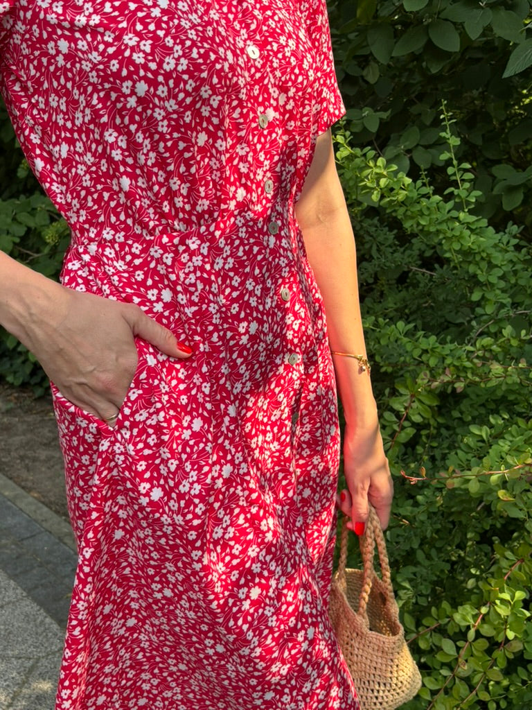 Sukienka Verano Karminowy Pocałunek
